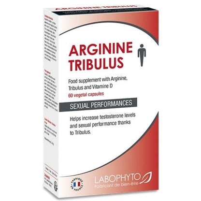 LABOPHYTO - ARGININE TRIBULUS COMPLEMENTO ALIMENTICIO 60 CAP - Sensuana.es