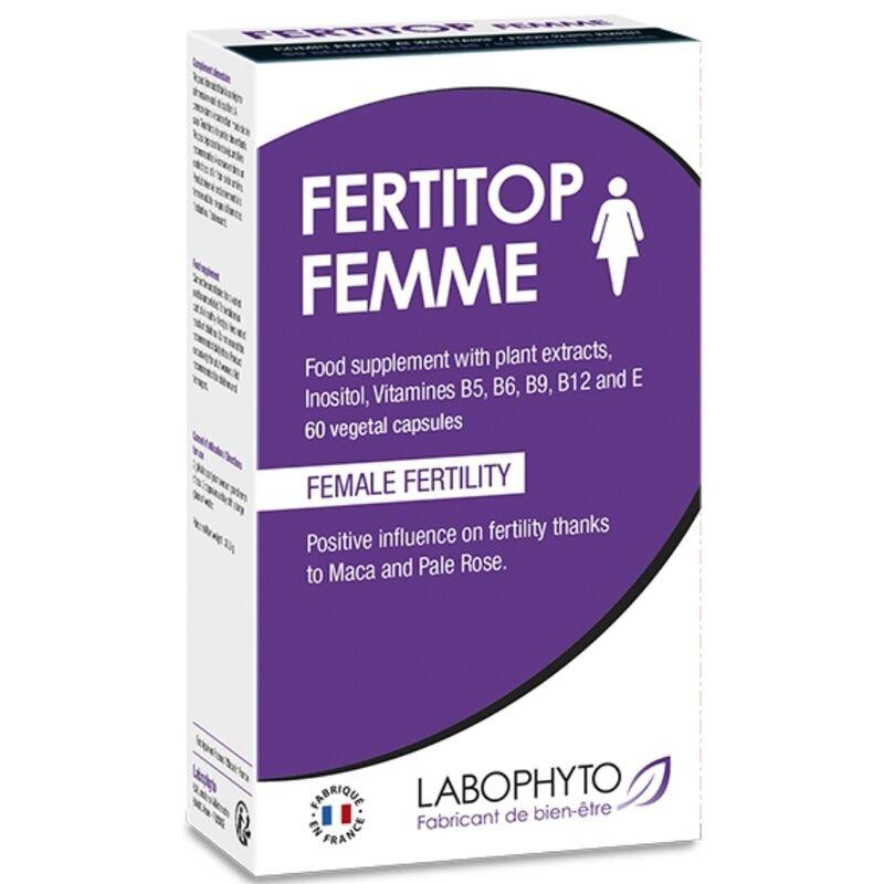 LABOPHYTO - FERTITOP WOMEN FERTILITY FOOD SUPLEMENT FEMALE FERTILITY 60 PILLS - Sensuana.es