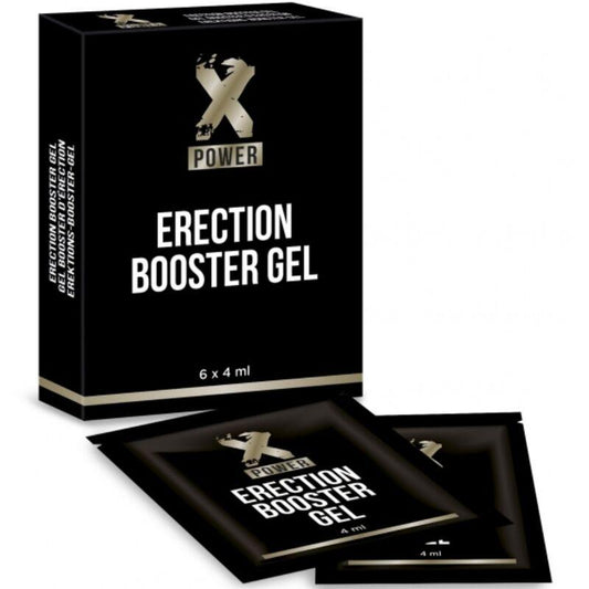 XPOWER - ERECTION BOOSTER GEL POTENCIADOR ERECCION 6 X 4 ML - Sensuana.es