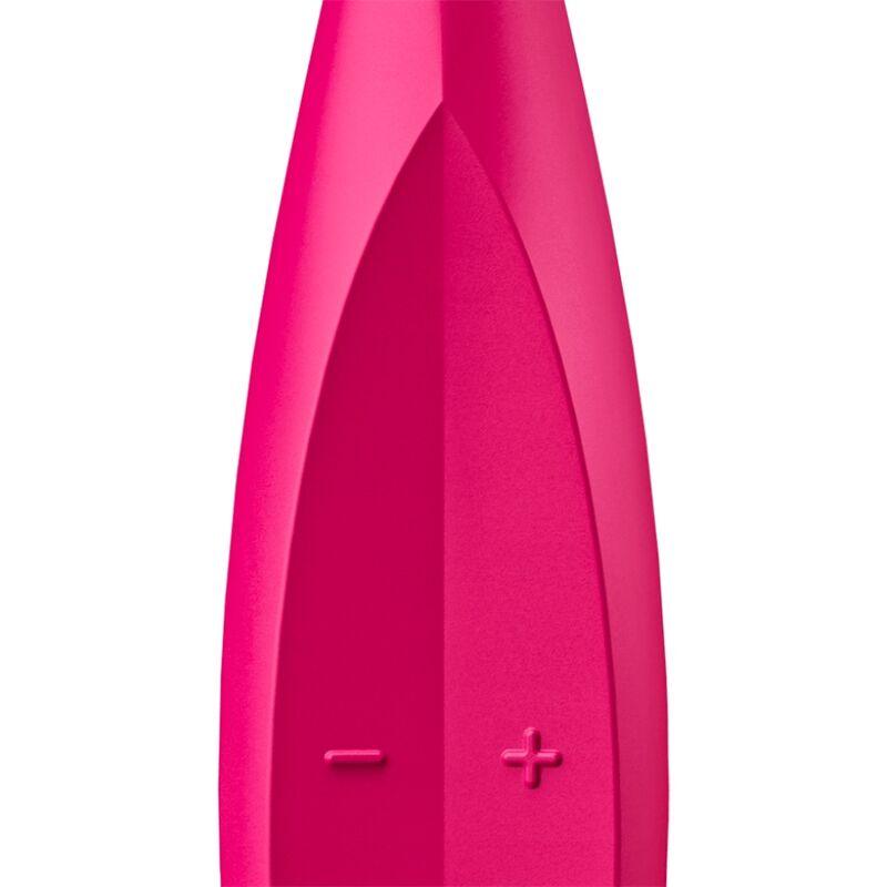 SATISFYER - TWIRLING FUN PINK CLITORIS STIMULATOR