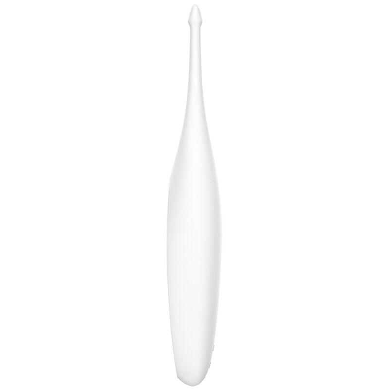 SATISFYER - ESTIMULADOR DE CLITÓRIS BRANCO TWIRLING FUN BRANCO