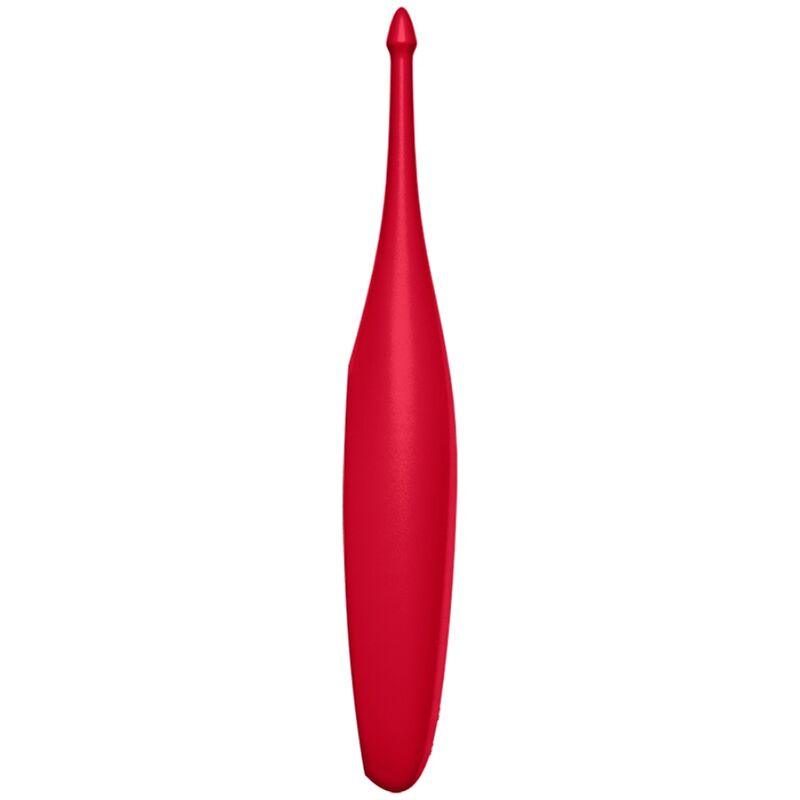 SATISFYER - ESTIMULADOR DE CLITÓRIS VERMELHO TWIRLING FUN