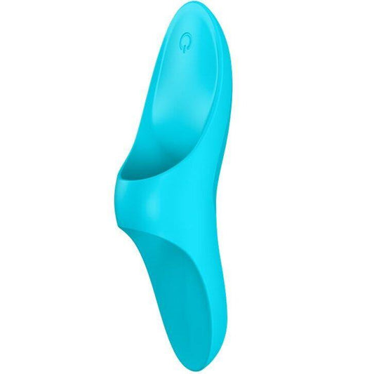 SATISFYER - TEASER DEDAL VIBRADOR AZUL LIGHT - Sensuana.es