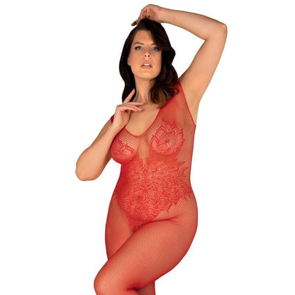 OBSESSIVE - N112 BODYSTOCKING ED. COLOR LIMITADA XL/XXL - Sensuana.es