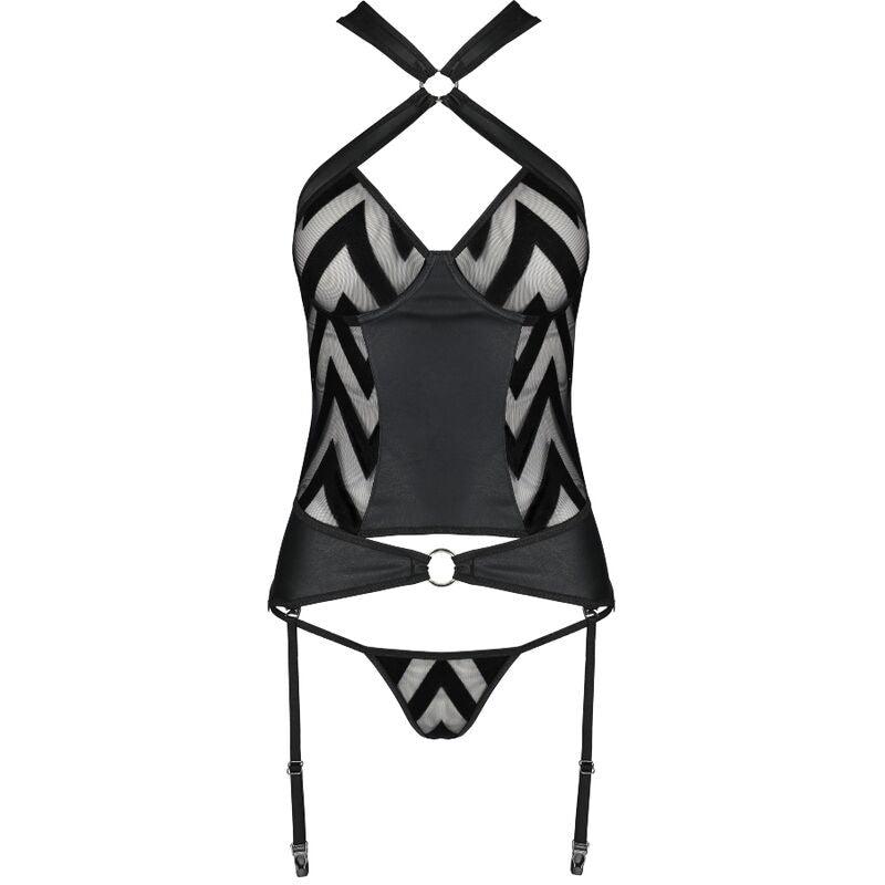 PASSION - HIMA CORSET CUERO ECOLOGICO S/M - Sensuana.es