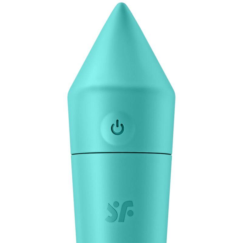 SATISFYER - ULTRA POWER BULLET 8 BALA VIBRANTE TURQUESA