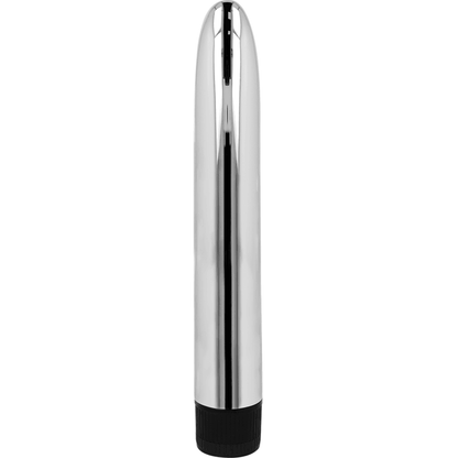 OHMAMA - VIBRADOR CLASICO SILVER 17.5 CM - Sensuana.es