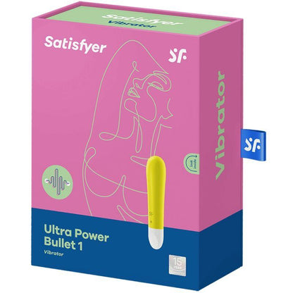 SATISFYER - ULTRA POWER BULLET 1 BALA VIBRADORA AMARILLA - Sensuana.es