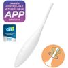 SATISFYER - ESTIMULADOR DE CLITÓRIS BRANCO TWIRLING JOY