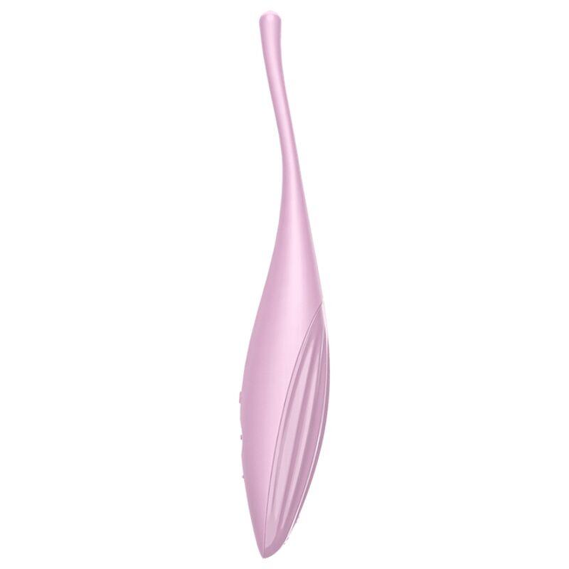 SATISFYER - ESTIMULADOR DE CLITÓRIS ROSA TWIRLING JOY