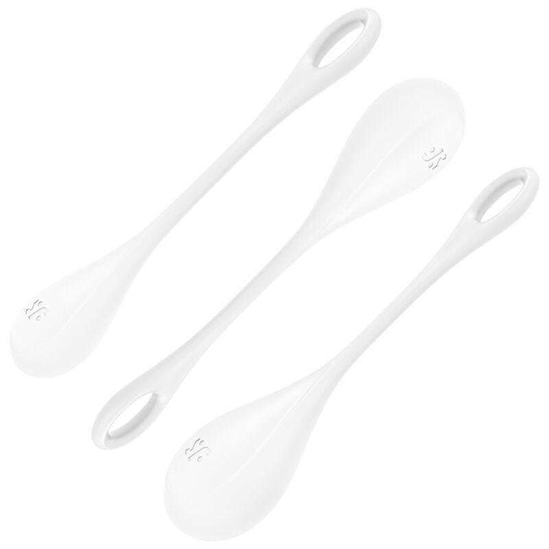 SATISFYER - KIT DE TREINO YONI POWER 1 BRANCO