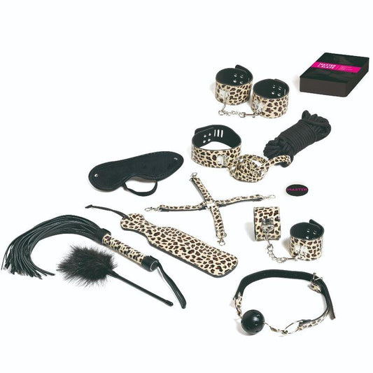 TEASE & PLEASE - JUEGO 13 ACCESORIOS BONDAGE - Sensuana.es