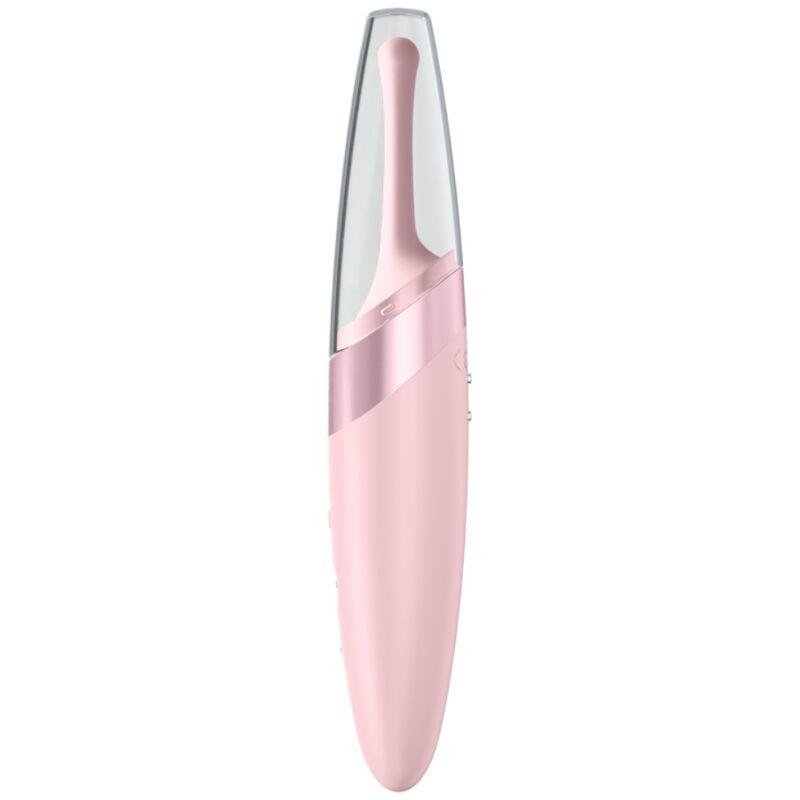 SATISFYER - TWIRLING DELIGHT PINK CLITORIS STIMULATOR