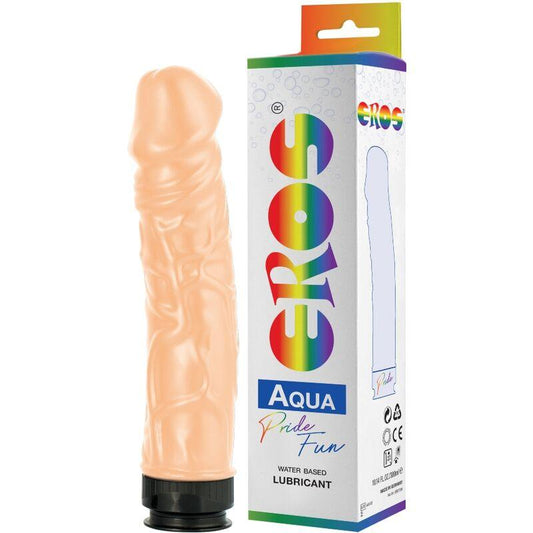 PRIDE - EROS AQUA LGBT PRIDE DILDO CON LUBRICANTE BASE AGUA - Sensuana.es