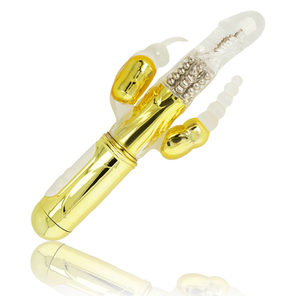 OHMAMA - VIBRADOR MULTIFUNCIONAL GOLDEN - Sensuana.es