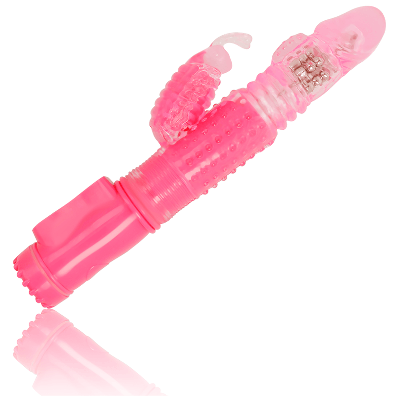 OHMAMA - VIBRADOR ROTADOR COM COELHO