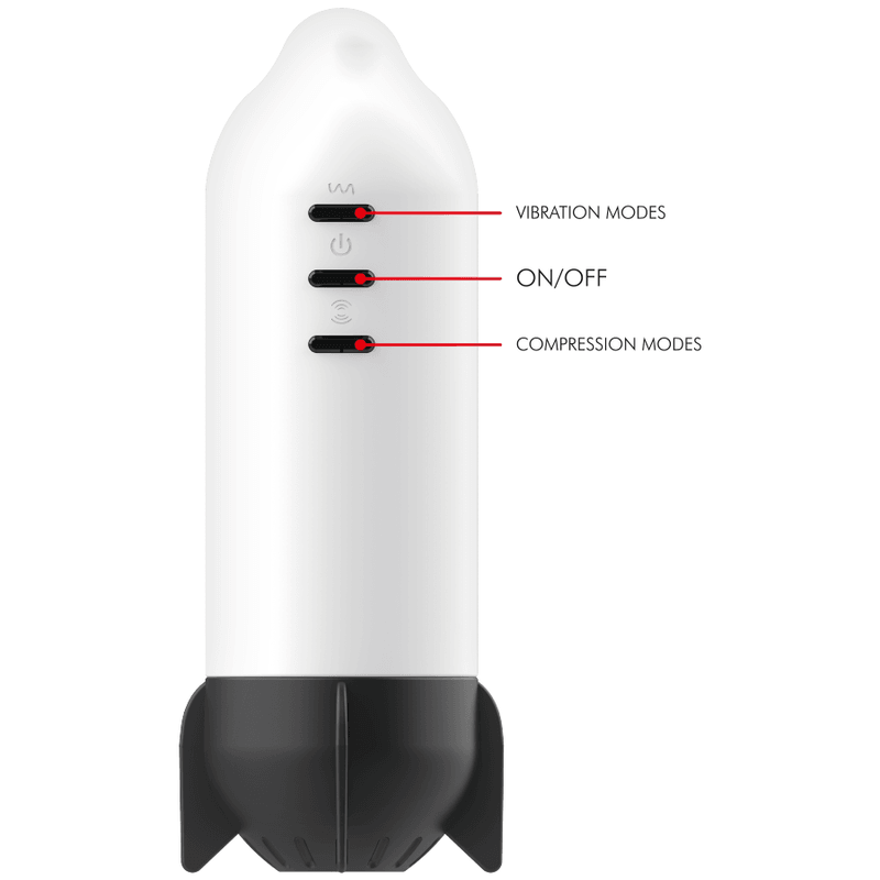 JAMYJOB - ROCKET MASTURBADOR TECNOLOGÍA SOFT COMPRESSION Y VIBRACION - Sensuana.es