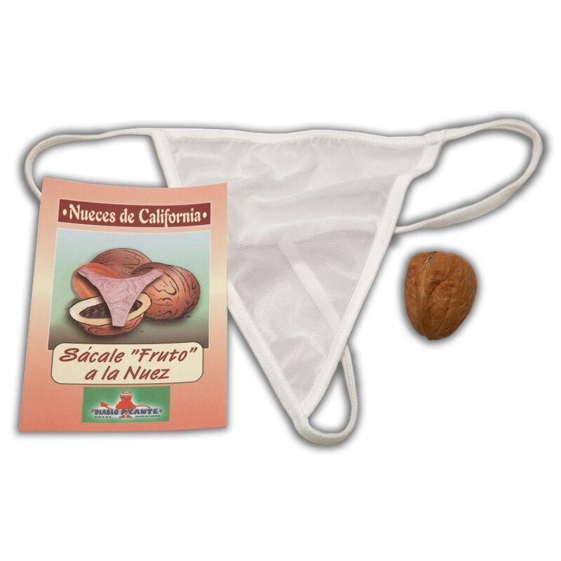 SPICY DEVIL - WALNUT WITH SURPRISE THONG