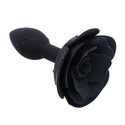 OHMAMA FETISH - PLUG ANAL SILICONA ROSA NEGRA - Sensuana.es