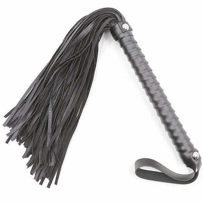 OHMAMA FETISH - TEXTURED HANDLE WHIP