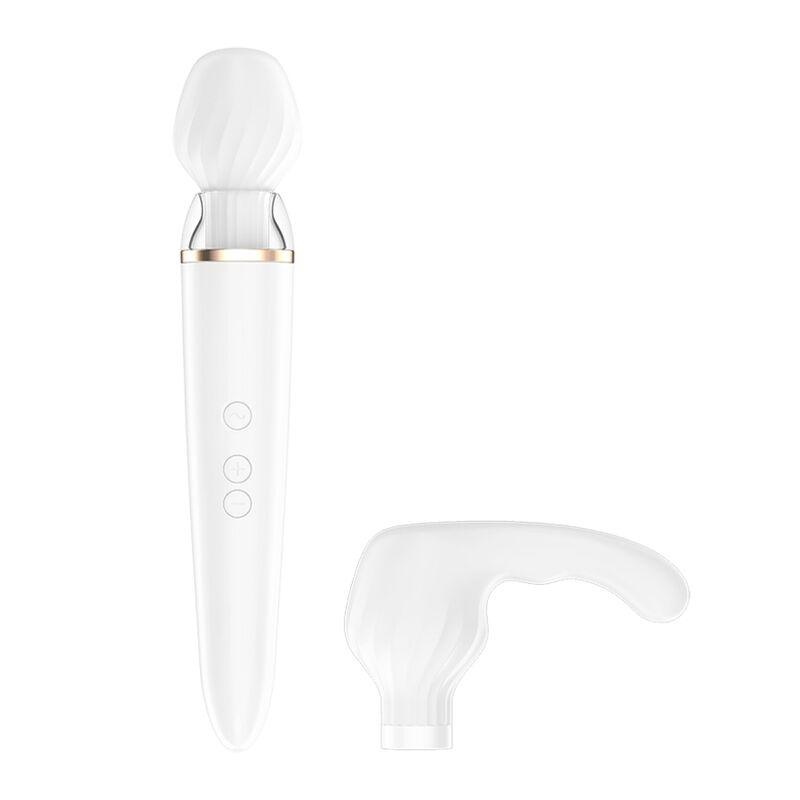 SATISFYER - DOUBLE WANDER APP BLANCO - Sensuana.es