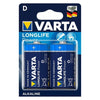 VARTA - BATERIA ALCALINA LONGLIFE POWER D LR20 BLISTER*2