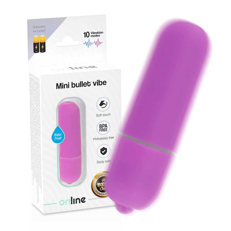 ONLINE - LILAC MINI VIBRATING BULLET