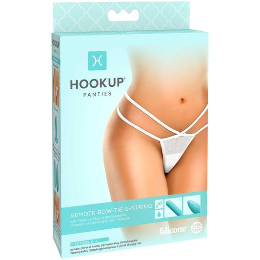 HOOK UP PANTIES - REMOTE BOW-TIE G-STRING TALLA S/L - Sensuana.es