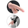 KING COCK - PLUS 3D DILDO BALANÇANDO BOLAS 24,5 CM NATURAL