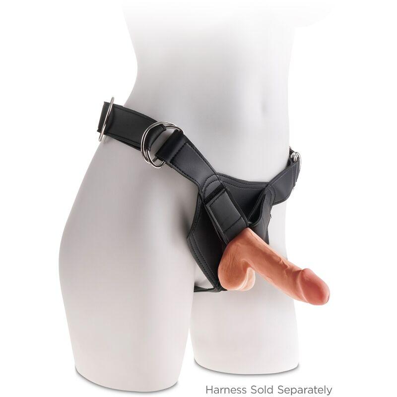 KING COCK - PLUS 3D DILDO CON TESTICULOS 17 CM - Sensuana.es