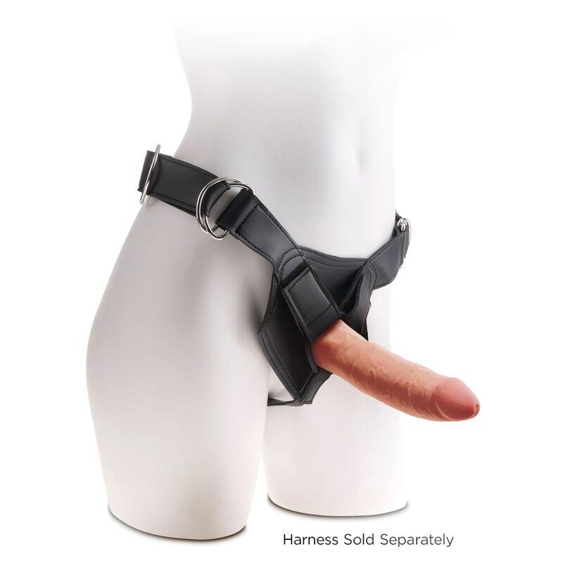 KING COCK - PLUS DILDO 3D TRIPLE DENSIDAD 18 CM - Sensuana.es