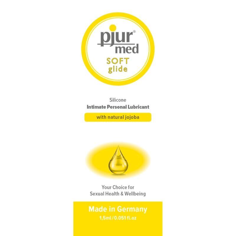 PJUR - MED SOFT GLIDE SILICONE LUBRICANT 1.5 ML