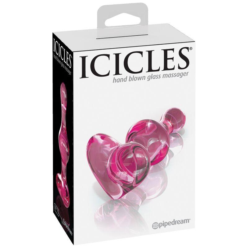 ICICLES - N. 75 DILDO DE VIDRO