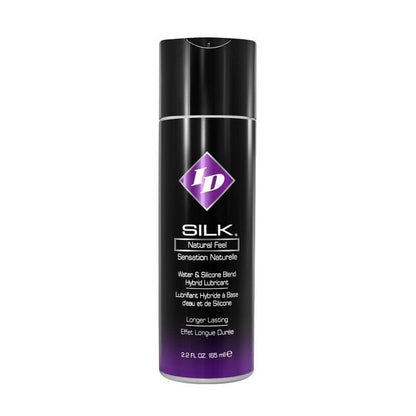 ID SILK - NATURAL FEEL WATER/SILICONE 65 ML - Sensuana.es