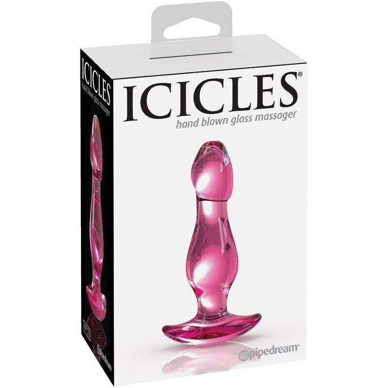 ICICLES - PLUG ANAL DE VIDRO N. 73