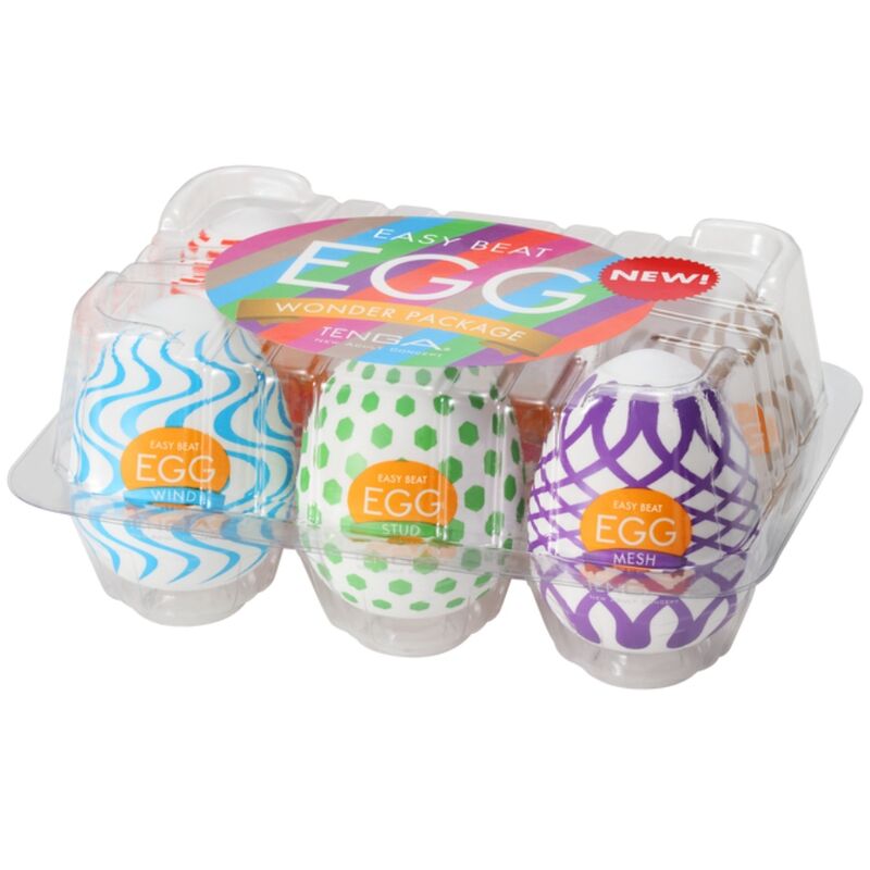 TENGA - WONDER HUEVO MASTURBADORE PACK 6 UDS - Sensuana.es