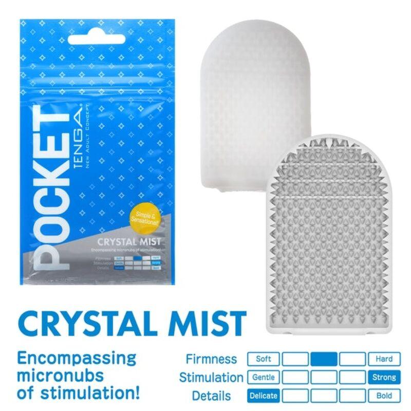 TENGA - CRYSTAL MIST MASTURBADOR POCKET - Sensuana.es