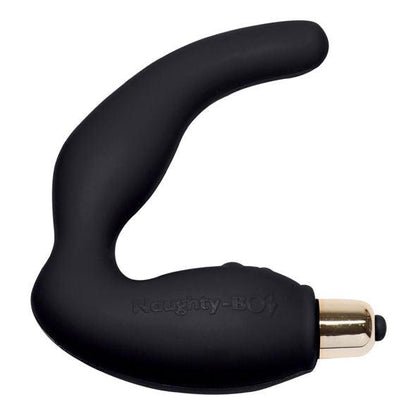 ROCKS-OFF - NAUGHTY-BOY MASAJEADOR DEL PUNTO G MASCULINO 7 V NEGRO - Sensuana.es