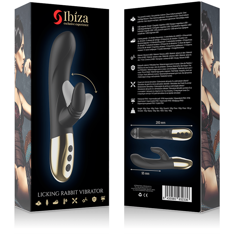 IBIZA - VIBRADOR NEW EXPERIENCE CON LICKING RABBIT - Sensuana.es