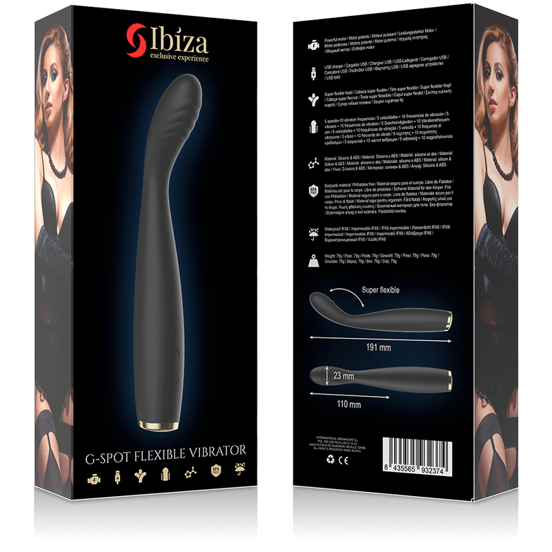 IBIZA - POTENTE VIBRADOR FLEXIBLE ESPECIAL PUNTO G - Sensuana.es