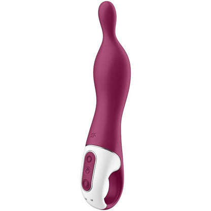 SATISFYER - AMAZING 1 VIBRADOR PUNTO A BERRY - Sensuana.es