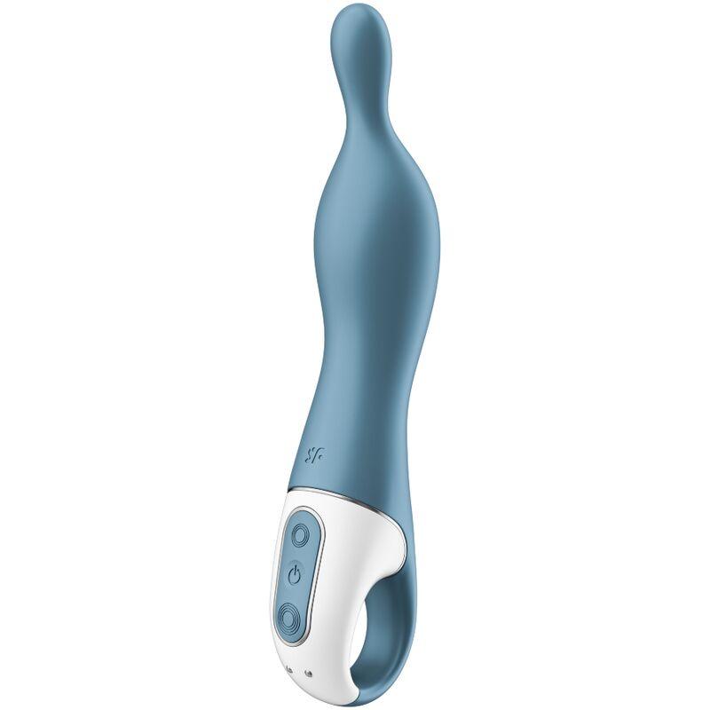 SATISFYER - INCRÍVEL VIBRADOR DE 1 PONTA AZUL