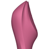 SATISFYER - ESTIMULADOR E VIBRADOR VERMELHO CURVY TRINITY 3