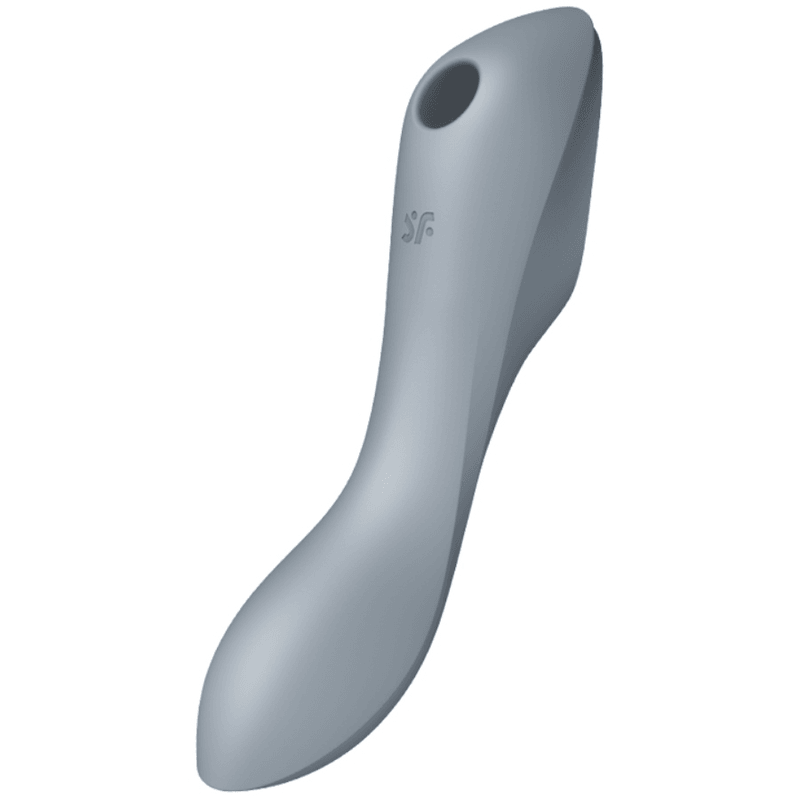 SATISFYER - ESTIMULADOR E VIBRADOR CURVY TRINITY 3 GREY