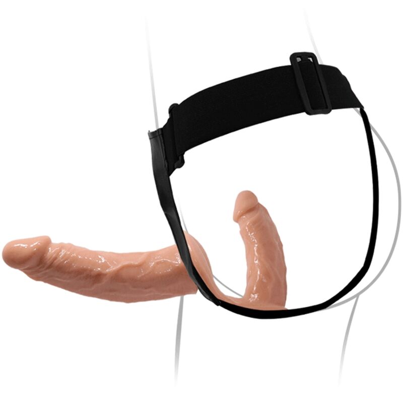 DANCE - ULTRA PASSIONATE HARNESS DOUBLE DILDOS WITH HARNESS