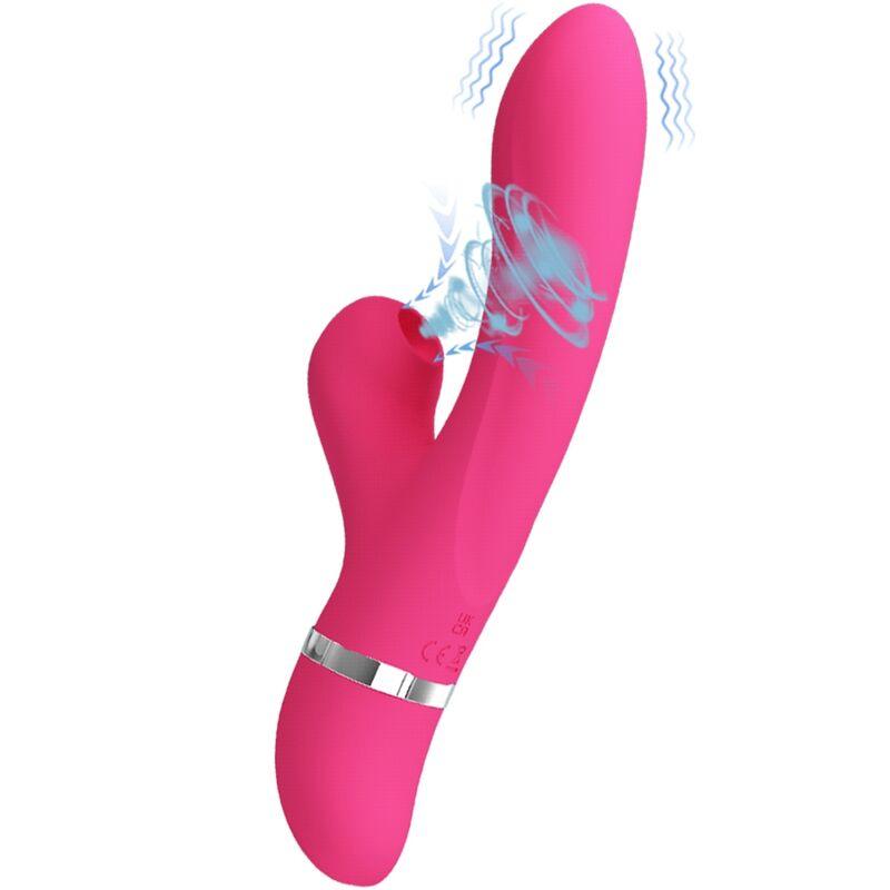 PRETTY LOVE - WILLOW VIBRADOR Y SUCCIONADOR RABBIT - Sensuana.es