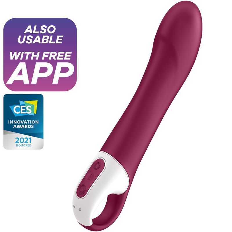 SATISFYER - VIBRADOR G-SPOT DE GRANDE CALOR