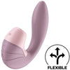 SATISFYER - ESTIMULADOR E VIBRADOR SUPERNOVA BRANCO