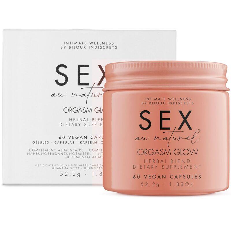 BIJOUX - ORGASM GLOW COMPLEMENTO ALIMENTICIO 60 CAPSULAS - Sensuana.es