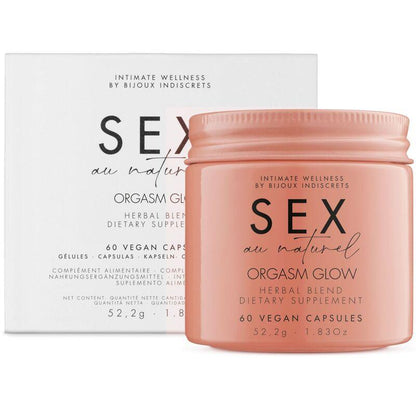 BIJOUX - ORGASM GLOW COMPLEMENTO ALIMENTICIO 60 CAPSULAS - Sensuana.es